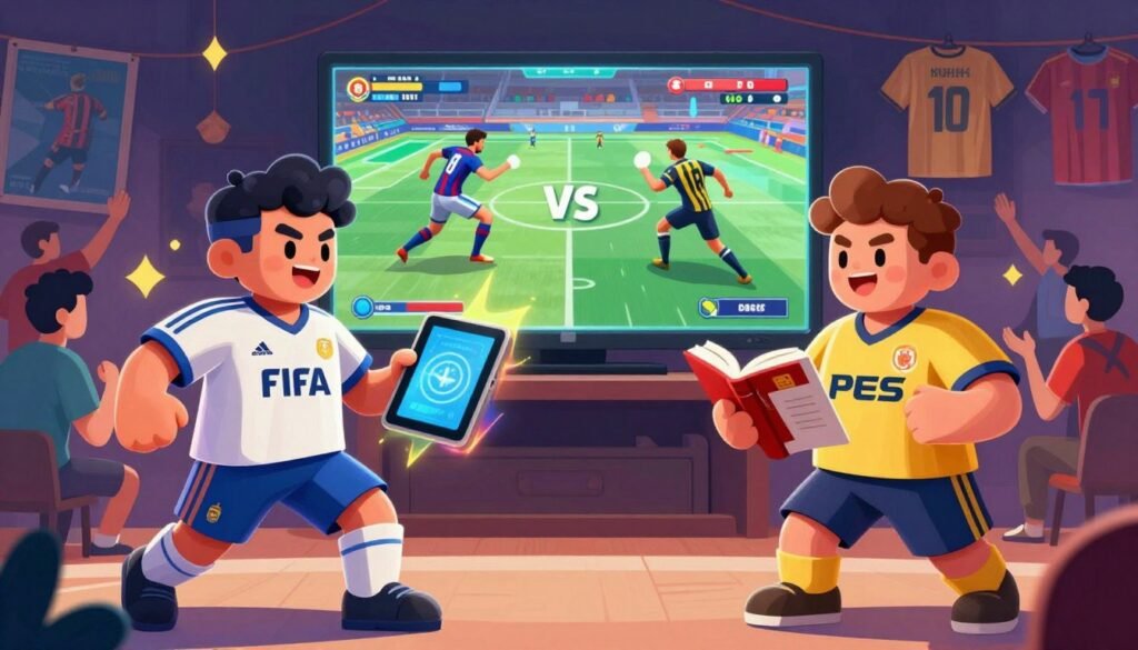 fifa vs pes